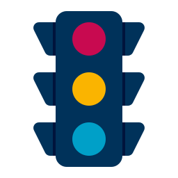 Traffic light icon