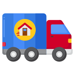 Moving truck icon