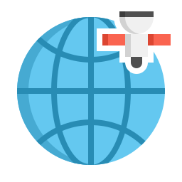 satélite icono