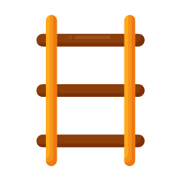 escada de corda Ícone