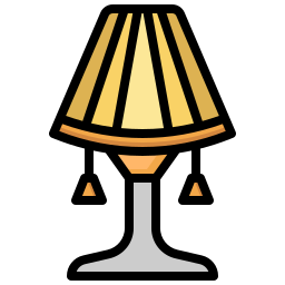 Desk lamp icon