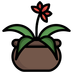 Urn plant icon