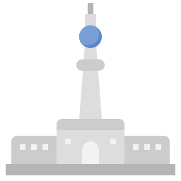 fernsehturm berlino icona