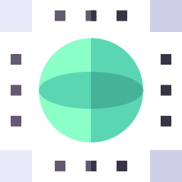 sphère Icône
