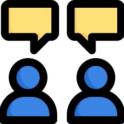 groupe de discussion Icône