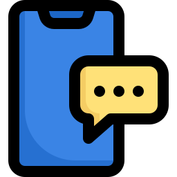 Mobile chat icon