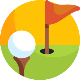 le golf Icône