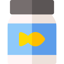 Fish food icon