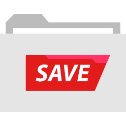 Save folder icon