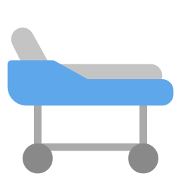 Hospital bed icon