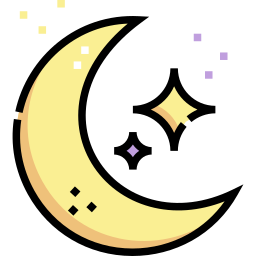 Half moon icon