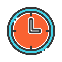 Wall clock icon