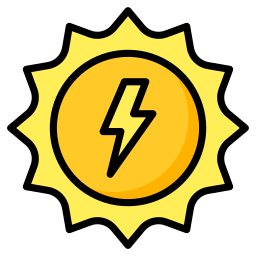 Solar energy icon
