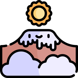 monte kilimangiaro icona