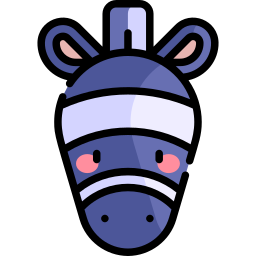 zebra icona