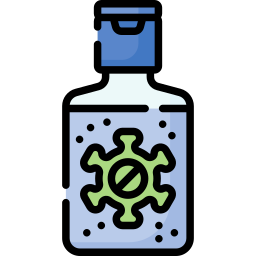 Hand sanitizer icon