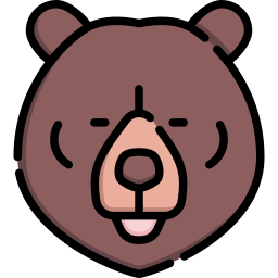 oso pardo icono