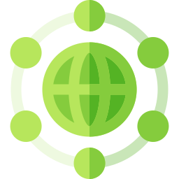 globales netzwerk icon