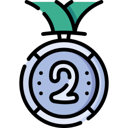 Silver medal icon