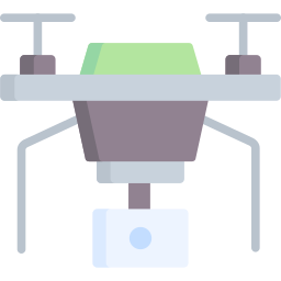 drone de câmera Ícone