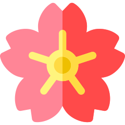 flor de cerezo icono