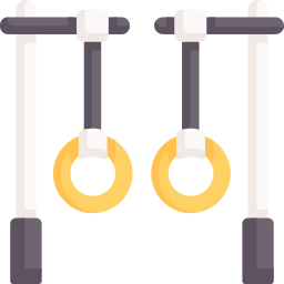 Gymnastic rings icon