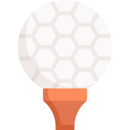 pelota de golf icono
