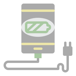 携帯電話の充電器 icon
