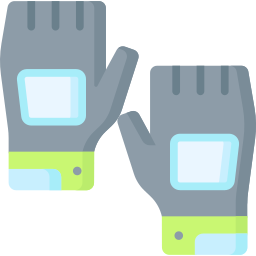 Gym gloves icon