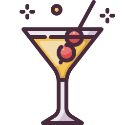 cocktail icoon