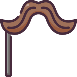 bigode Ícone