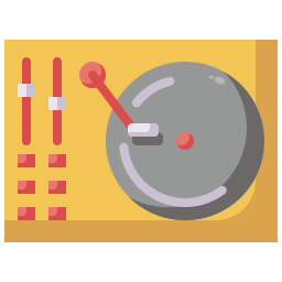 Dj mixer icon