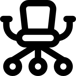 Office chair icon