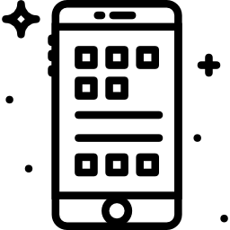 スマートフォン icon