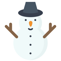 bonhomme de neige Icône