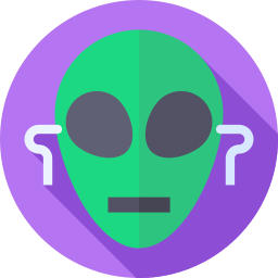 Alien mask icon