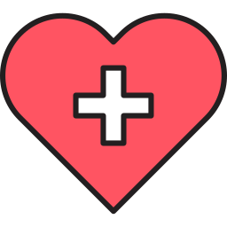 Медицинское сердце иконка