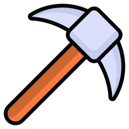 Pick hammer icon