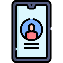 Phone contact icon