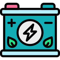 Eco battery icon