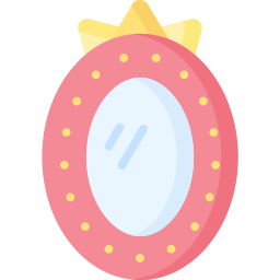 Magic mirror icon