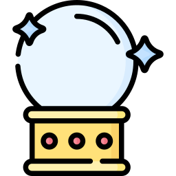 Crystal ball icon