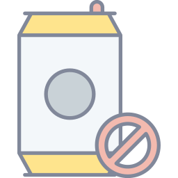 No soft drink icon