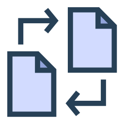 trasferimento di file icona