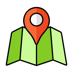 puntero del mapa icono