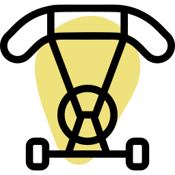 Powered parachute icon