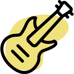 Electric guitar icon