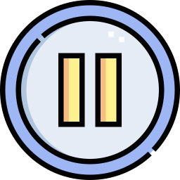 Pause button icon