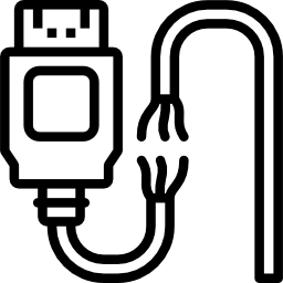 Broken cable icon