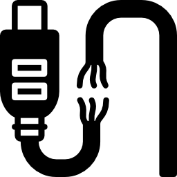 cable roto icono